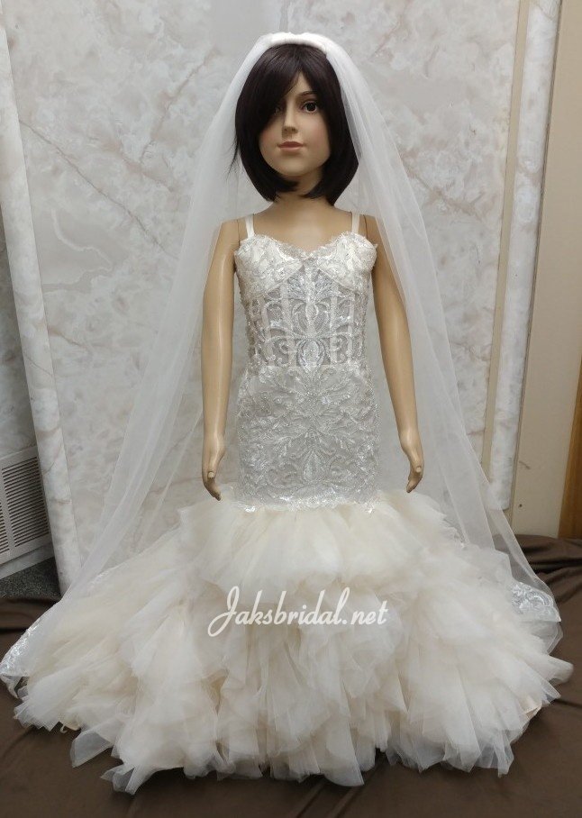 ruffle flower girl dresses